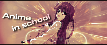 Anime and school