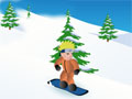 Flash игра Наруто "Naruto Snowboarding"